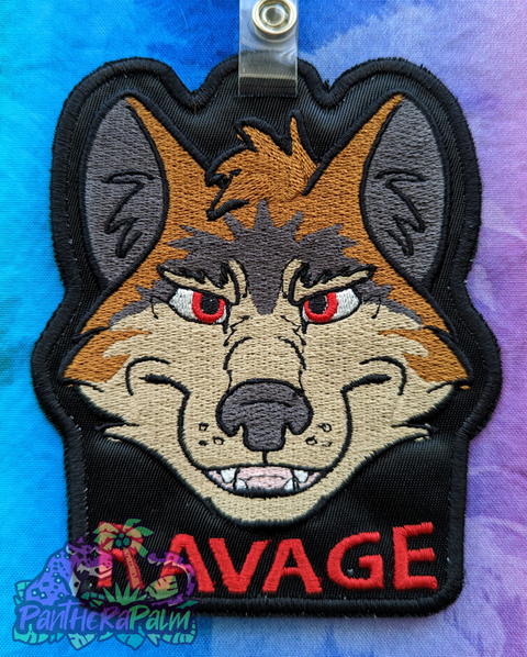 Ravage Embroidered Badge
