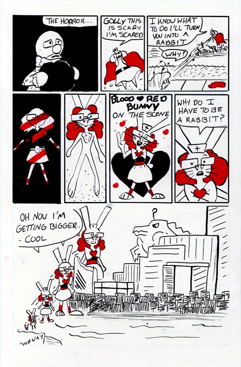 Blood Red Bunny Page 3