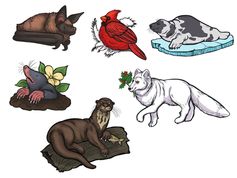 Preview of upcoming stickers!
