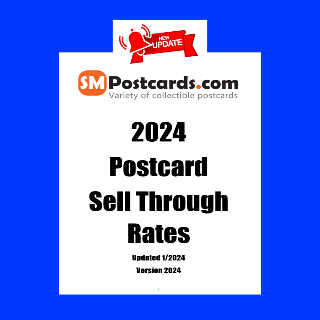 ** NEW** Postcard Sell Thru Rate Version 2024