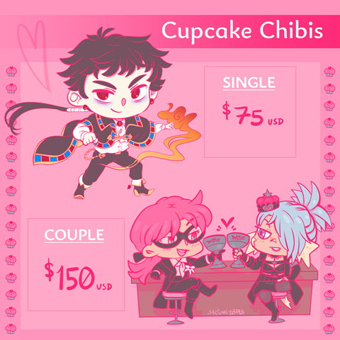Cupcake Chibi Com Sheet
