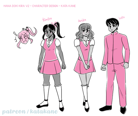 HDK character designs