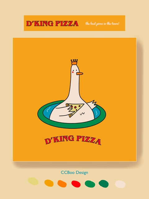Pizza branding