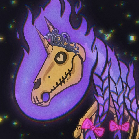 Halloween Icon - Ghost (Rider) Butt Stallion