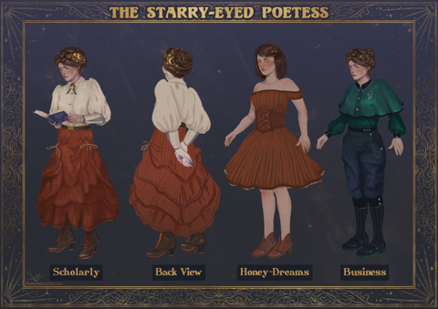 Character Sheet - The Starry-Eyed Poetess