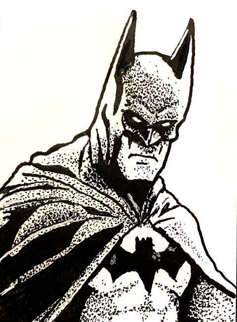 Batman artist card