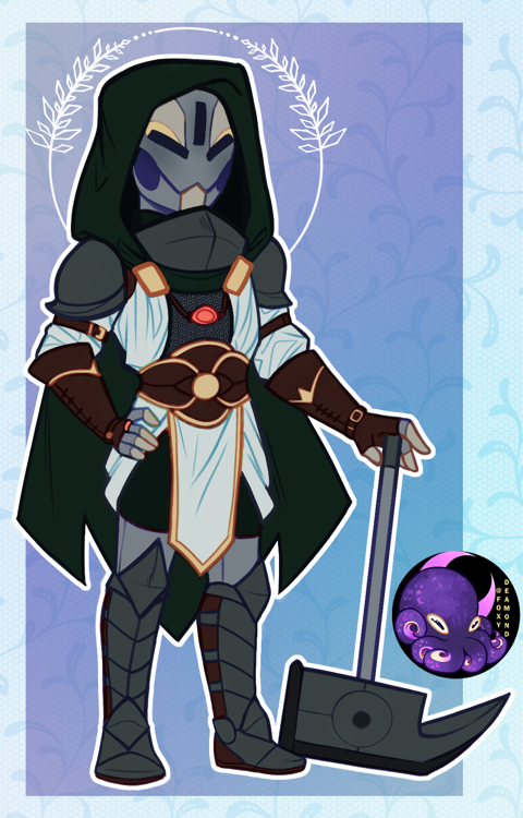 Dnd Adopt : Warforged Cleric - FoxtopusDeamond's Ko-fi Shop - Ko-fi ️ ...