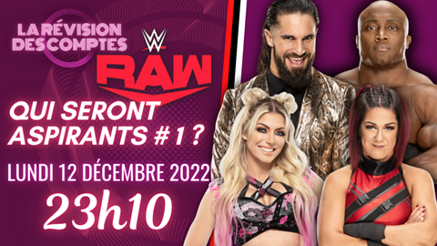 La Révision WWE RAW 12 décembre 2022