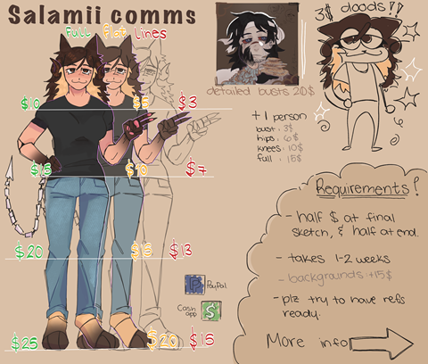 Commission information!!🎀