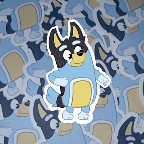 Bluey and Bingo Sticker - MireiaFdzArt's Ko-fi Shop