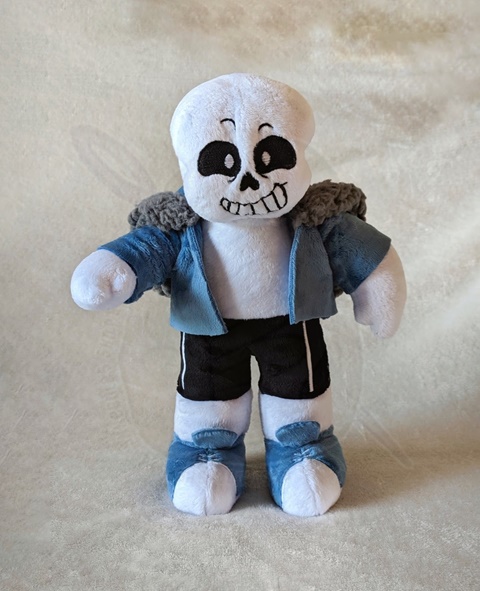 Sans the store skeleton plush