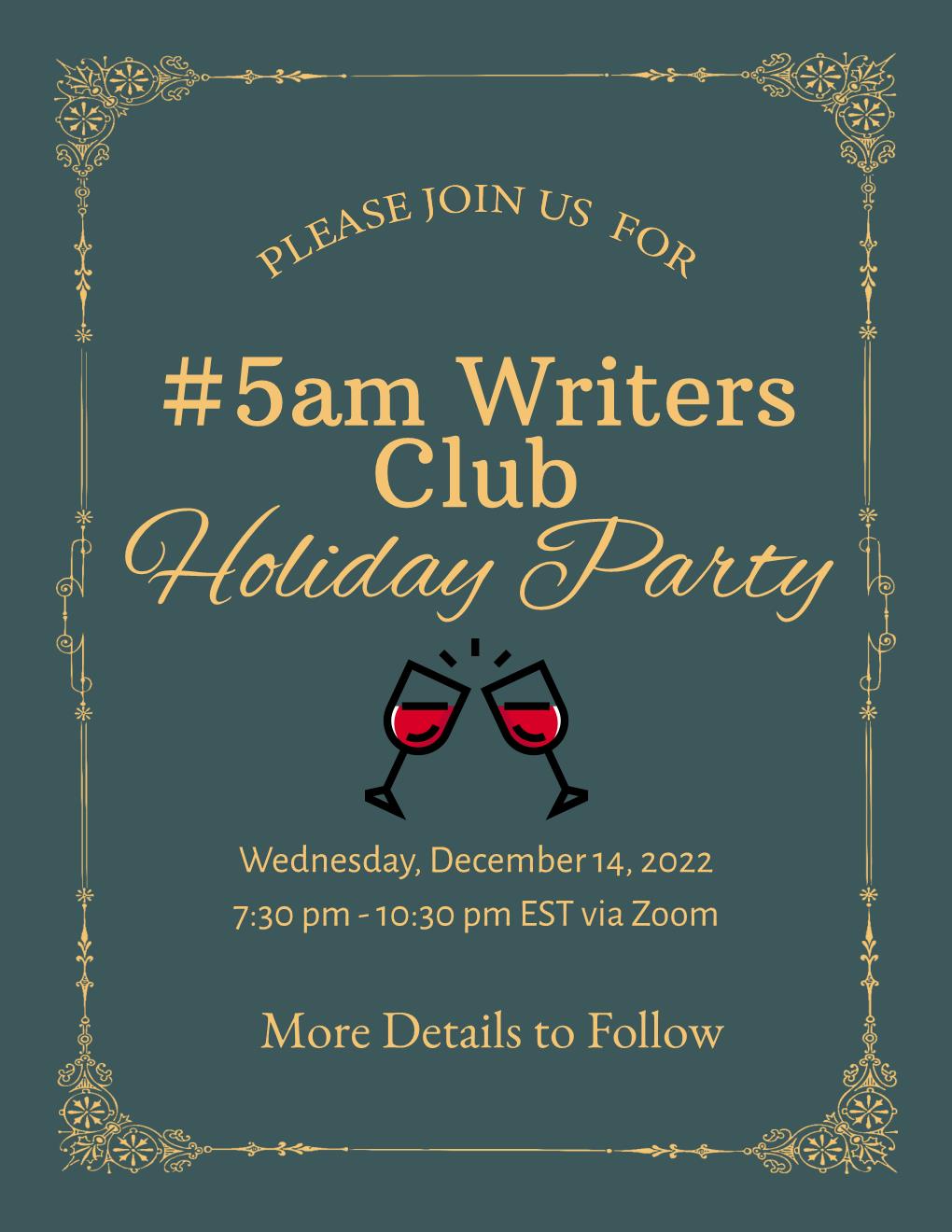 Holiday Party Save the Date 