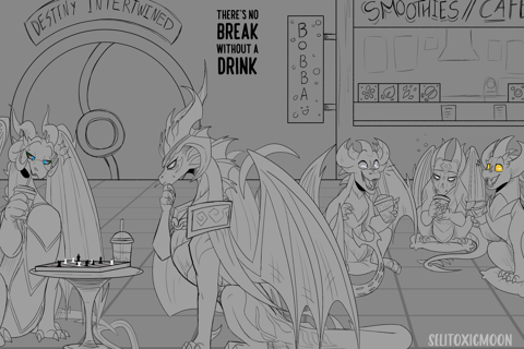 [CM] Comic dragon's breaktime
