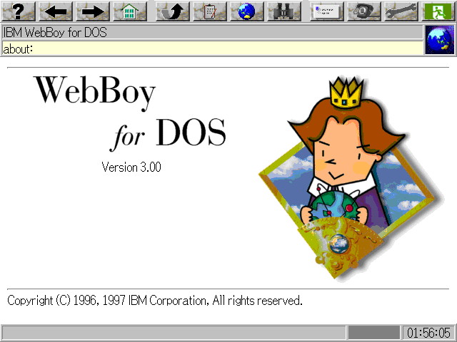WebBoy for DOS!