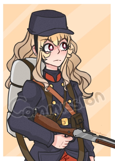 1 - Claudine French soldier