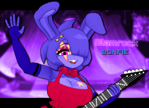 free] glamrock bonnie icon! - JungleFiend's Ko-fi Shop - Ko-fi ❤️ Where  creators get support from fans through donations, memberships, shop sales  and more! The original 'Buy Me a Coffee' Page.