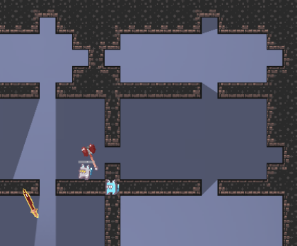 Added better wall perspective and more floor tiles