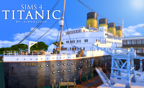 PROUDLY PRESENTING: Sims 4 RMS Titanic