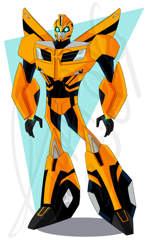 Bumblebee TFPrime in Animated Version