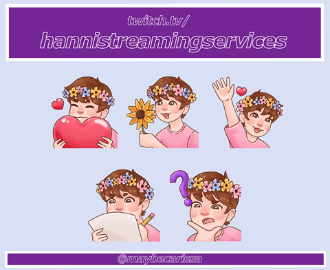 Follower Emotes for HanniStreamingServices