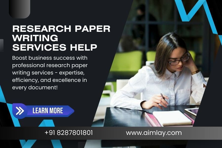 How Can Research Paper Writing Services Help Your 