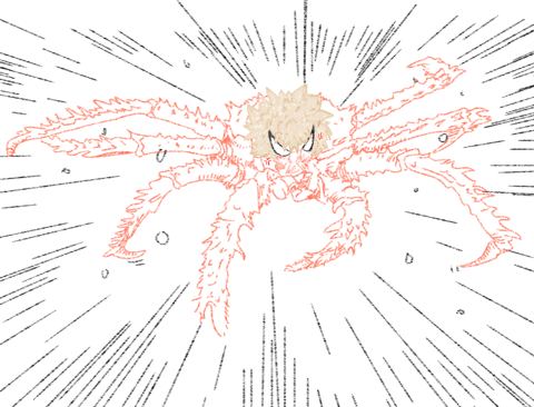 Angry arctuc crab bakugoo