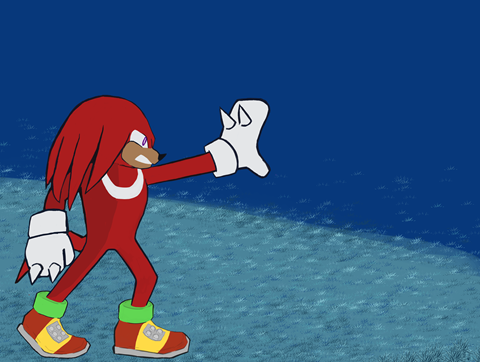 knuckles the echidna - wip