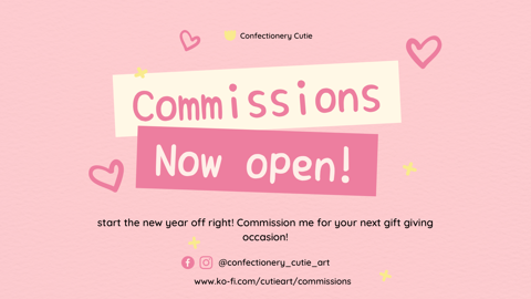 Commissions Now Open!