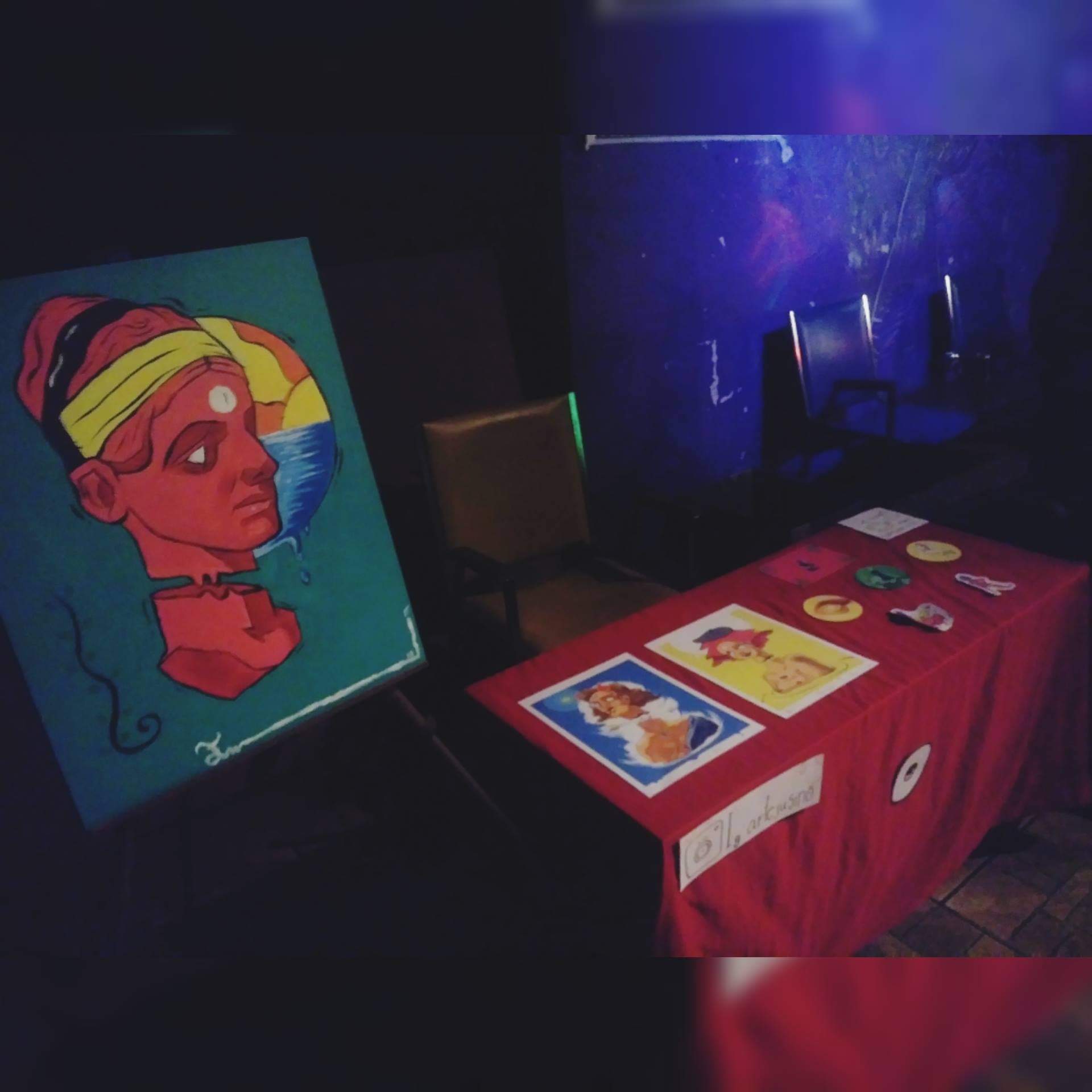 My first Livepainting (2017)