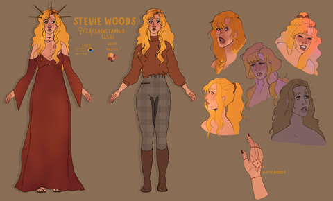 Reference Sheet: Stevie Woods