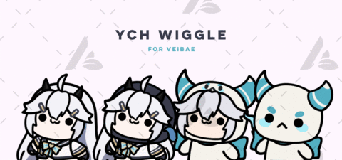 YCH Wiggle emotes for Veibae