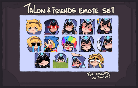 | Mostly Talon emote set re-upload |