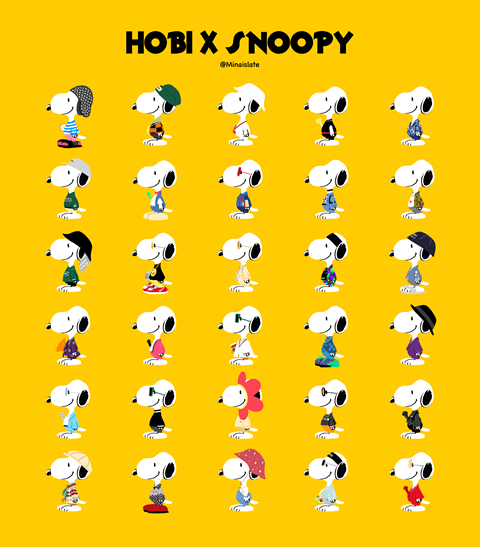 Hobi x Snoopy