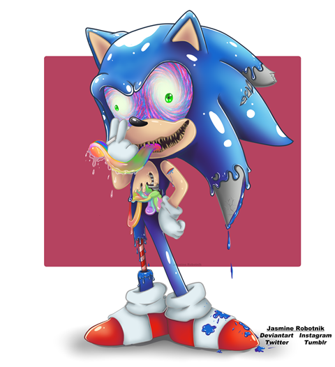 Sonic Candy gore 