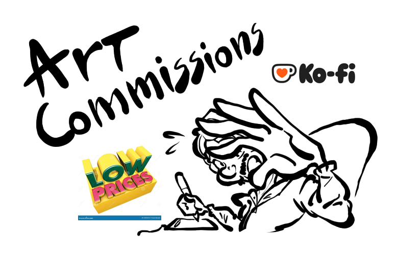 Art Commissions are open on Ko-fi!