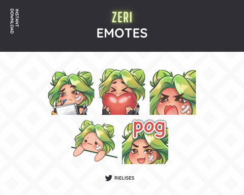 Zeri Think Emote for Twitch (Download Now) 