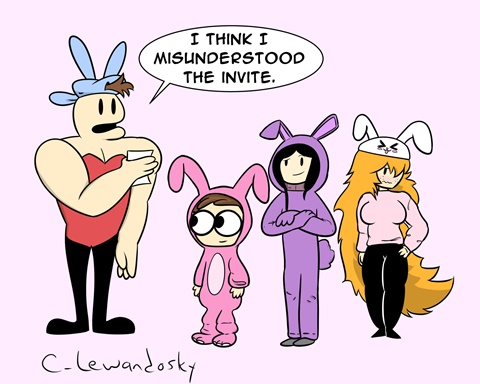 Bunny Suit Party