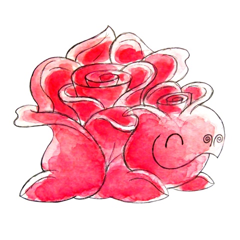 Monster of the Day 2964 Rose Turtle Monster! 