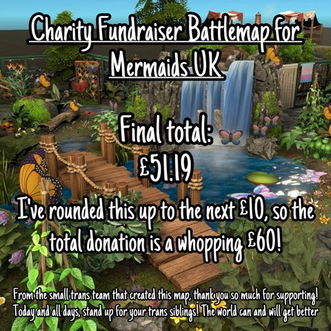 £51 raised, £60 donated 
