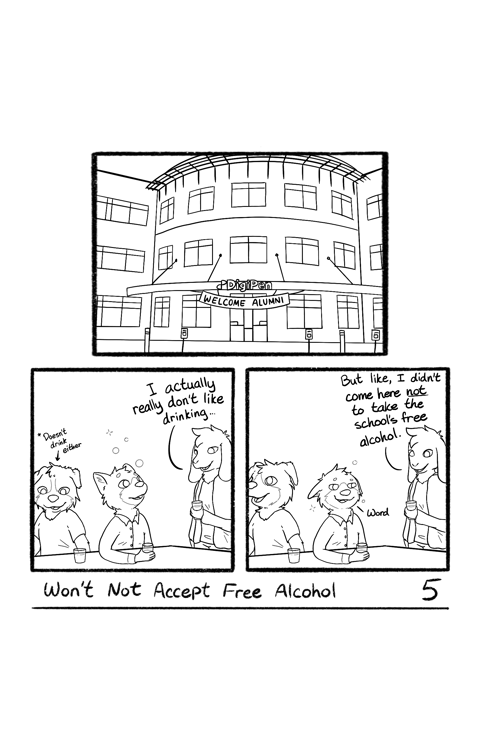 Skritter Critter 5 - Won't Not Accept Free Alcohol