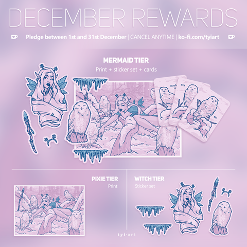 December theme! Pledge between 1st and 31st Dec ❄️