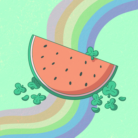 some thoughts on ☘️ and 🍉