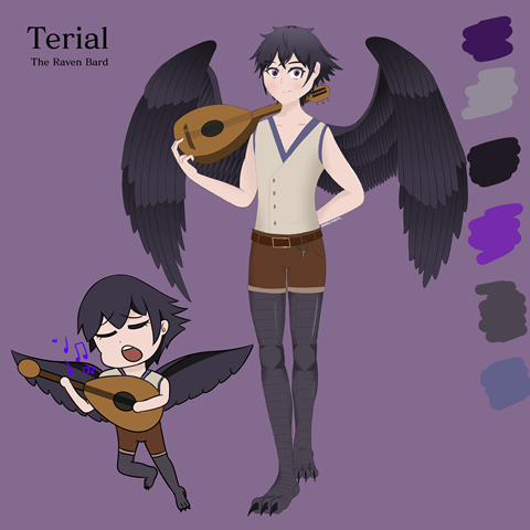 Terial - The Raven Bard