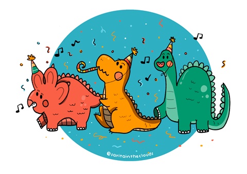 It´s a dino party