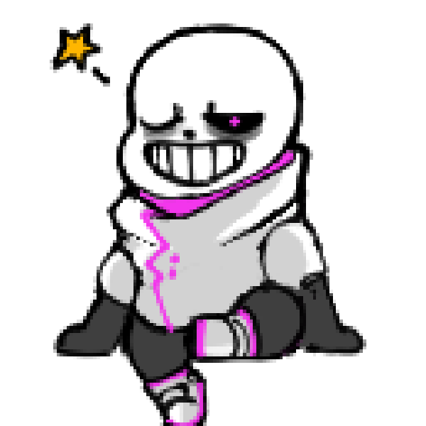 Even newer dusttrust dustswap sans sprite pixel art