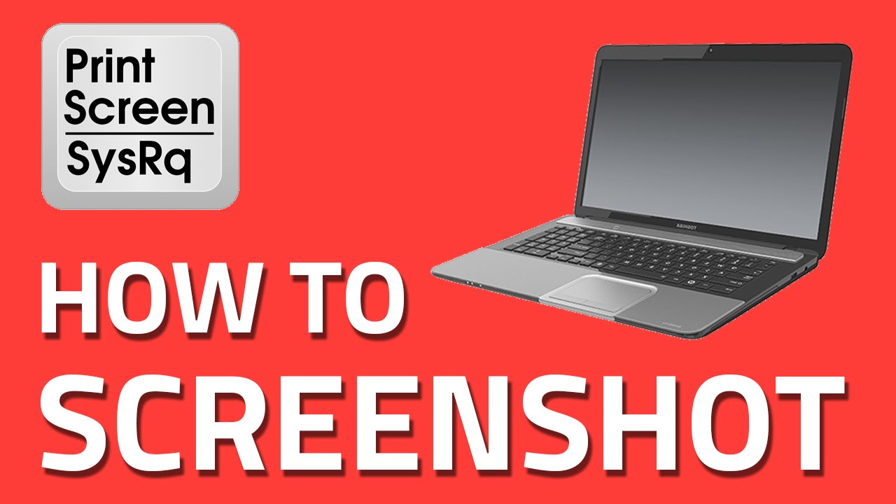 How to Screenshot on Laptop - SBMHowTo