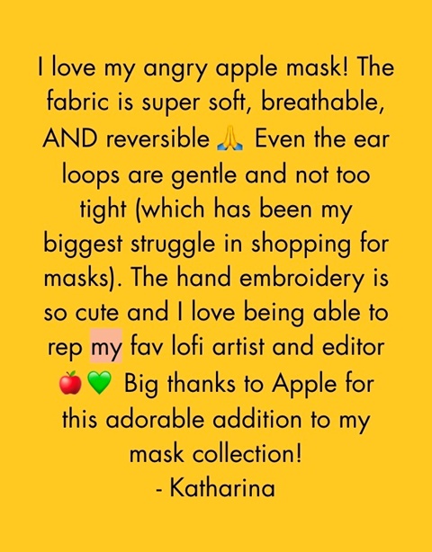 Mask Review from @katonabranch on IG! 
