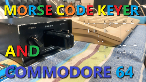 Morse Code Keyer meets Commodore 64
