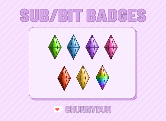 Plumbob Twitch Subbit Badges Chunnybuns Ko Fi Shop Ko Fi ️ Where Creators Get Support