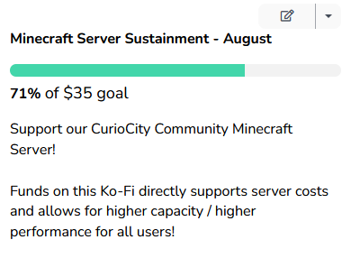 Almost Reached Our Goal! Next Goal Posted!